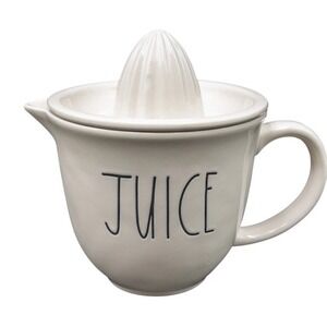 Rae Dunn Artisan Collection Ceramic Juice Reamer with Mug New Farmhouse‎